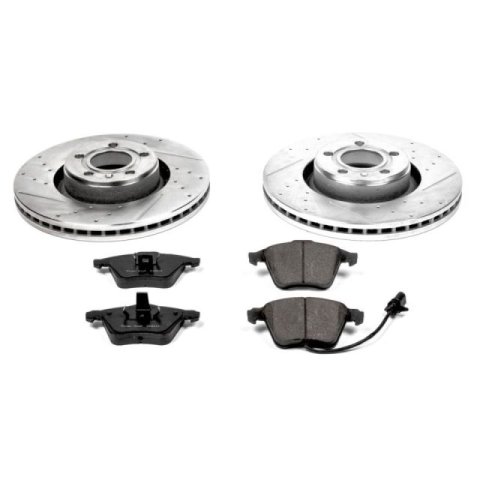 Power Stop 09-11 Audi A6 Quattro Front & Rear Z23 Evolution Sport Brake Kit (1x psbK2993, 1x psbK4567)