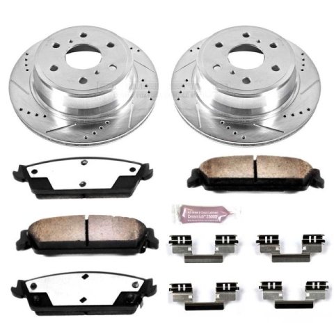 Power Stop 07-08 Cadillac Escalade Front & Rear Z36 Truck & Tow Brake Kit (1x psbK2083-36, 1x psbK2067-36)