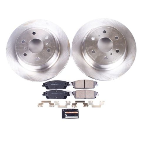 Power Stop 08-14 Cadillac Escalade Front & Rear Autospecialty Brake Kit (1x psbKOE2069, 1x psbKOE2083)
