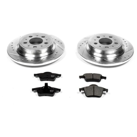 Power Stop 08-09 Volvo S60 Front & Rear Z23 Evolution Sport Brake Kit (1x psbK5196, 1x psbK3063)