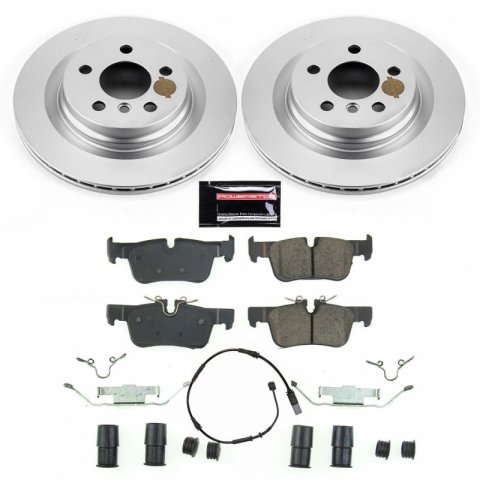 Power Stop 16-19 BMW X1 Front & Rear Z23 Evolution Sport Coated Brake Kit (1x psbCRK7888, 1x psbCRK7899)