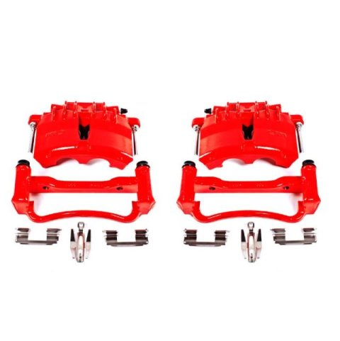 Power Stop 03-04 Ford Mustang Front Z23 Evolution Sport Brake Kit w/Calipers (1x psbK1301, 1x psbS4838)