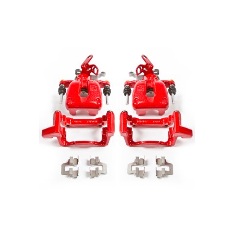Power Stop 2009 Audi A3 Rear Z23 Evolution Sport Brake Kit w/Calipers (1x psbK2261, 1x psbS2976)