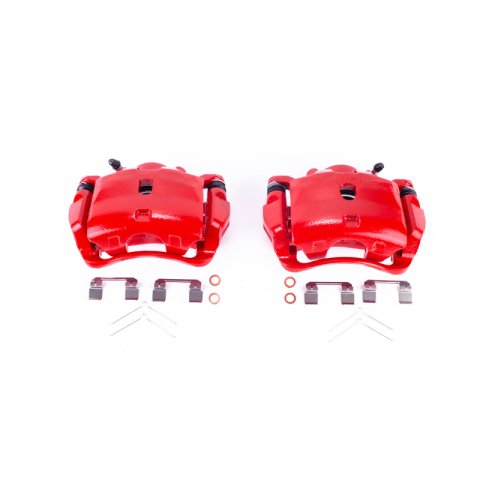 Power Stop 17-18 Acura ILX Front Z23 Evolution Kit w/Calipers (1x psbK7347, 1x psbS2916)