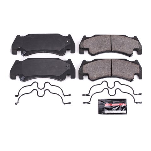 Power Stop 05-06 Dodge Ram 1500 Front Z23 Evolution Brake Kit (1x psbZ23-1085, 1x psbAR8765XL, 1x psbAR8765XR)