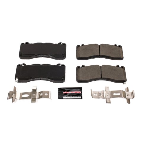 Power Stop 15-22 Ford Mustang Front Z23 Evolution Brake Kit (1x psbZ23-1792, 1x psbAR85159XL, 1x psbAR85159XR)
