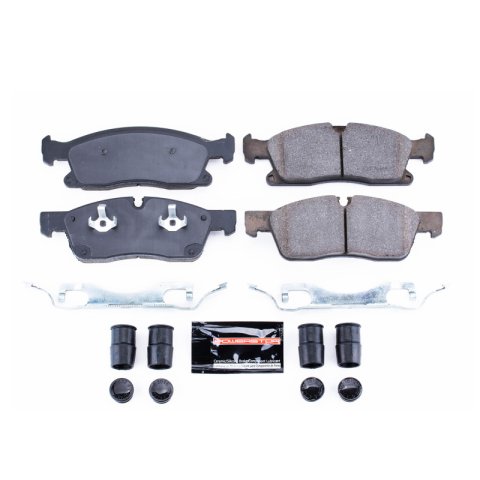 Power Stop 13-16 Mercedes-Benz GL450 Front Z23 Evolution Brake Kit (1x psbZ23-1629, 1x psbSW-0510, 1x psbEBR1461XL, 1x psbEBR1461XR)