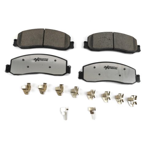 Power Stop 2012 Ford F-350 Super Duty Front Z36 Truck & Tow Kit w/Cals (1x psbS4996, 1x psbZ36-1631, 1x psbAR82128XL, 1x psbAR82128XR)