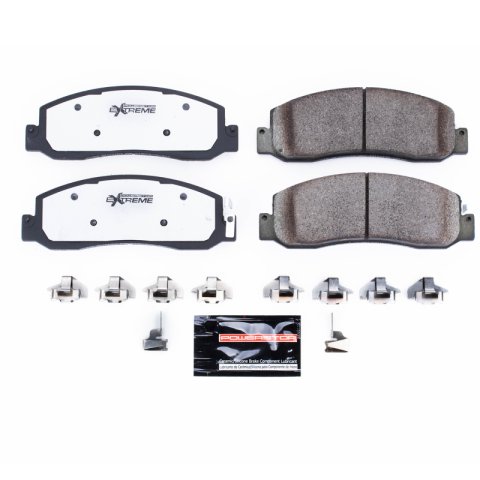Power Stop 2011 Ford F-350 Super Duty Front Z36 Truck & Tow Brake Kit w/Calipers (Bundled Kit)