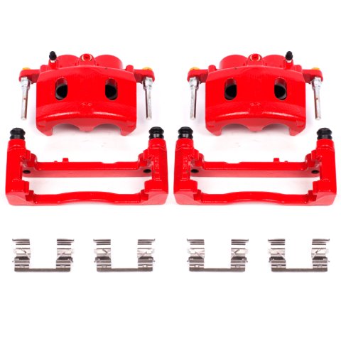 Power Stop 15-20 GMC Yukon XL Front Z36 Truck & Tow Kit w/Cals (1x psbK2069-36, 1x psbS4918A)