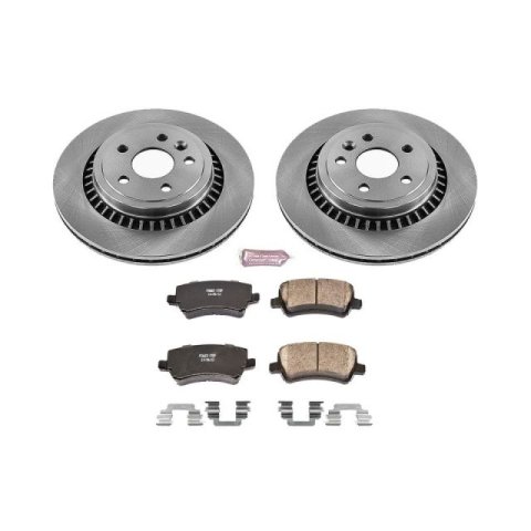 Power Stop 12-17 Volvo XC60 Rear Autospecialty Kit w/Calipers (1x psbKOE5705, 1x psbL15122, 1x psbL15123)