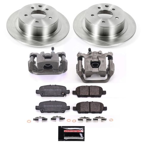 Power Stop 2019 Nissan Sentra Rear Autospecialty Kit w/Calipers (1x psbKOE8335, 1x psbL3582, 1x psbL3583)