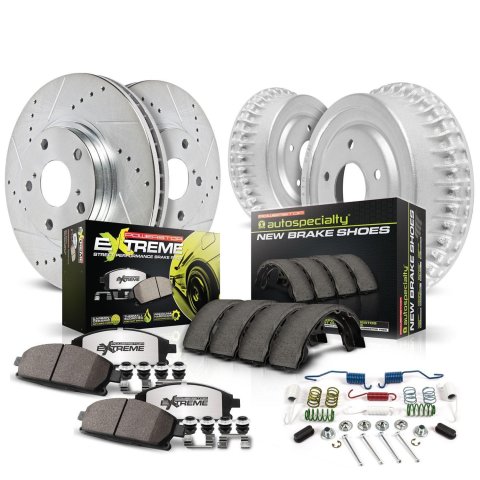 Power Stop 03-06 Pontiac Vibe Front and Rear Z26 Street Brake Kit (1x psbK2316-26, 1x psbKOE15519DK)
