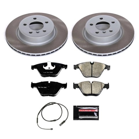 Power Stop 11-16 BMW 528i Front and Rear Semi-Coated Rotor Kit (1x psbSC6032, 1x psbSC6034)
