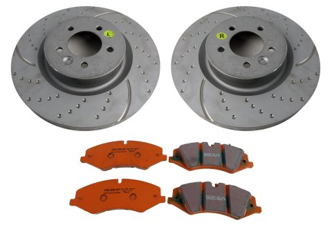 EBC S8 Brake Pad and Rotor Kit (1x ebcED92060, 1x ebcGD1448)