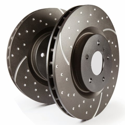 EBC S10 Brake Pad and Rotor Kit (1x ebcDP23065, 1x ebcGD7743)