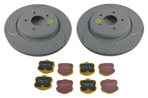 EBC S5 Brake Pad and Rotor Kit (1x ebcDP41771/2R, 1x ebcGD7450)