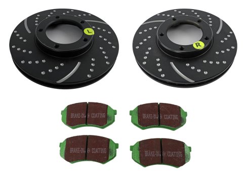 EBC S3 Brake Pad and Rotor Kit (1x ebcGD7786, 1x ebcDP61317)