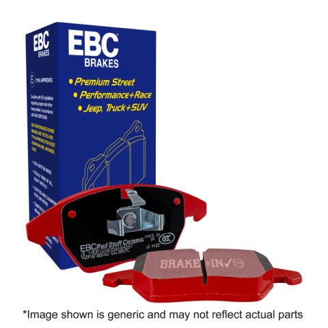 EBC S4 Kits Redstuff Pads and USR Rotors (1x ebcDP33125C, 1x ebcUSR7799)