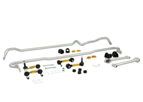 Whiteline 15-16 Subaru Forester XT 2.0 Premium Front And Rear Sway Bar Kit (1x whlBSF50Z, 1x whlKLC172, 1x whlBSR49XZ, 1x whlKLC200)