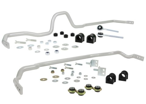 Whiteline 89-94 Nissan 240SX Front & Rear Sway Bar Kit (1x whlBNF43Z, 1x whlBNR20XZ)