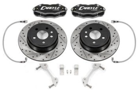 BMR 08-23 Dodge Challenger 15in Conversion Kit w/ Black Calipers (1x bmrRSK119H, 1x bmrSPN110, 1x bmrDBK112)