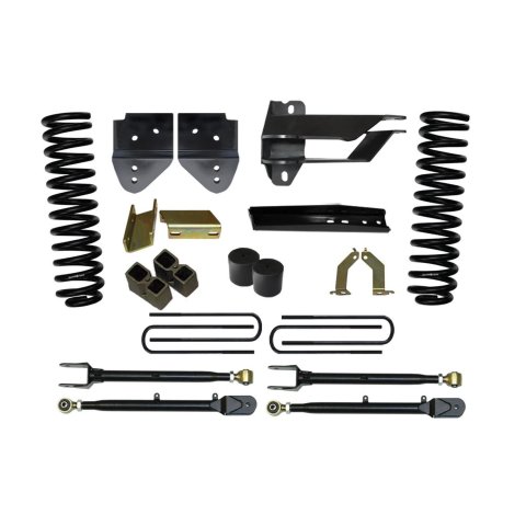 Skyjacker 4"KIT,17 F250 4WD/GAS W/LKS (1x skyF540, 1x skyF58484LU, 1x skyF17451)