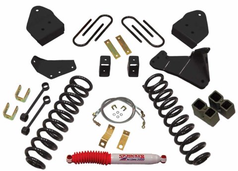 Skyjacker 4"KIT,08 F350 4WD GAS (1x skyF540, 1x skyF8451H)