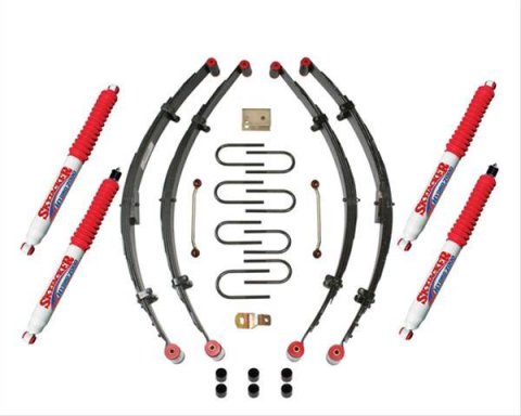 Skyjacker Suspensions - Suspension Leveling & Lift Kits for 1987-1995 WRANGLER YJ41BKH 1987 1995 Jeep Wrangler YJ 4WD 4" Sport Series System