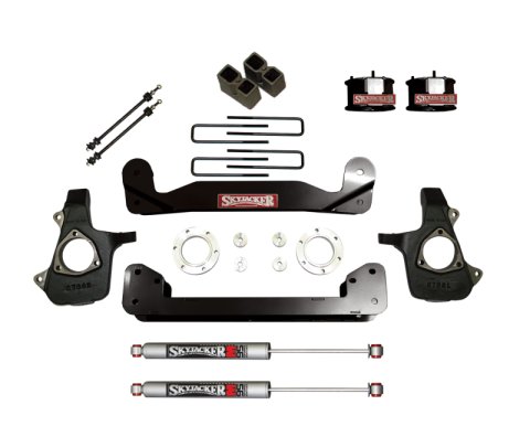 Skyjacker 4"KT,SPCR,STL,14>K1500MONOS (1x skyC7361PR, 1x skyC14460SP, 1x skyC14461A, 2x skyM9517)