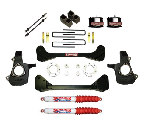 Skyjacker 4"KT,07-13 GM1500 SPCR,4NIT (1x skyC7361A, 1x skyC7361PR, 1x skyC7360SP, 2x skyN8017)