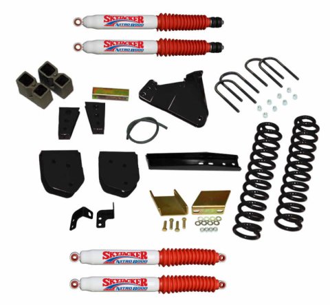 Skyjacker 4"KT,2011 F350,DIESL,4NITRO (1x skyF114H, 1x skyF11451, 1x skyF545V, 2x skyN8060, 2x skyN8092)