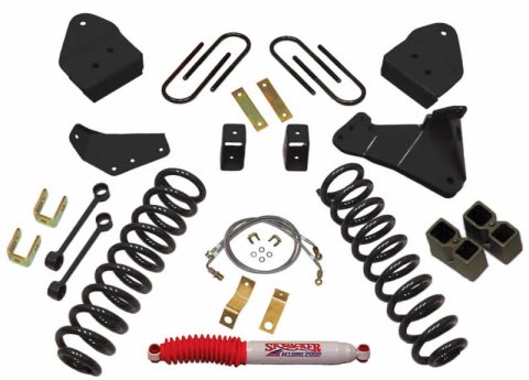Skyjacker 4"KIT,05> F250 4WD W/GAS (1x skyF540, 1x skyF5451, 2x skyH7060, 2x skyH7092)