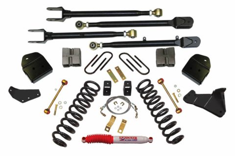 Skyjacker 4"KIT,08-10F250,DIES,4HYDRO (1x skyF8451, 1x skyF58484LU, 1x skyF545V, 2x skyH7060, 2x skyH7092)