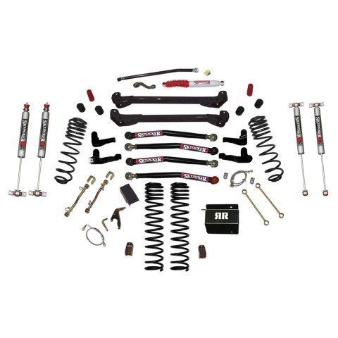 Skyjacker 97-06 Jeep TJ 6in Dual Rate Long Travel Coils Long Arm RR1 Lift Kit w/ M95 Monotube Shocks (Bundled Kit)