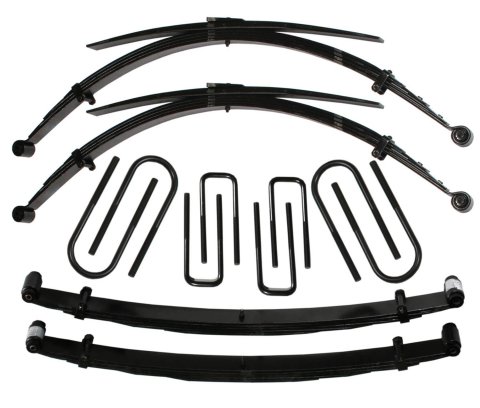 Skyjacker 77.5-79 Ford F-250 4 in Suspension Lift System with Black MAX Shocks (2x skyF724S, 2x skyFR54S, 1x skyF749S, 2x skyB8556, 2x skyB8514)