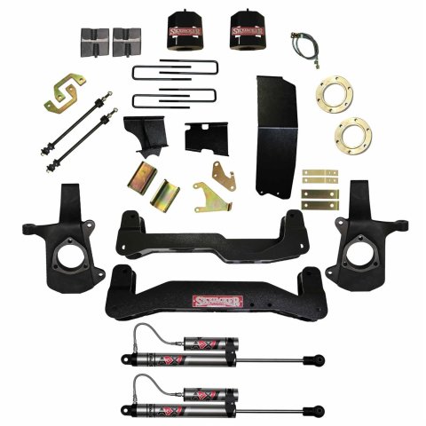 Skyjacker 14-18 GMC Silverado 1500 6-7in Suspension Lift Kit W/ ADX 2.0 Remote Reservoir Shocks. (Bundled Kit)