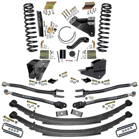 Skyjacker 6 In. Suspension Lift Kit 4-Link (1x skyF565V, 2x skyFR175S, 1x skyRAB2346, 1x skyF23484LA, 1x skyF23651S)