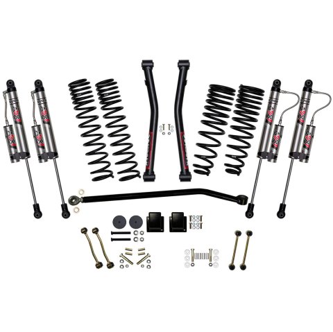 Skyjacker 2020+ Jeep Gladiator JT (Excl. Rubicon) 3.5in Front / 2in Rear Lift Kit w/ ADX 2.0 Shocks (1x skyG351LT, 1x skyG35X)