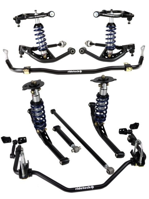 Ridetech 67-70 Chevy Impala TQ CoilOver System (Bundled Kit)