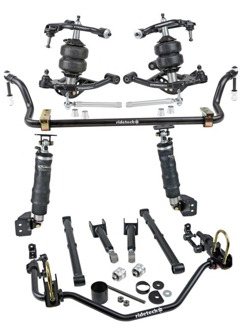 Ridetech 78-88 GM G-Body TQ Air Suspension System (Bundled Kit)