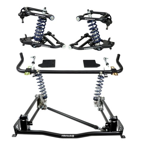 Ridetech 55-57 Chevy w/ Two Piece Frame TQ CoilOver System (Bundled Kit)