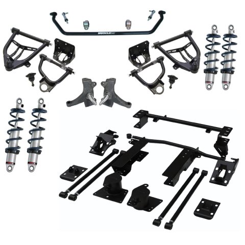 Ridetech 73-87 Chevy C10Complete CoilOver System HQ Series (Bundled Kit)