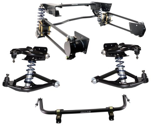 Ridetech 73-87 Chevrolet C10 TQ CoilOver Suspension System (Bundled Kit)