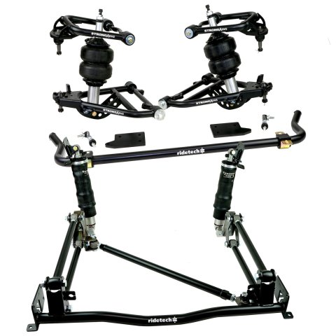 Ridetech 55-57 Chevy (One Piece Frame) Air Suspension System (Bundled Kit)