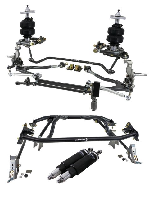 Ridetech 61-65 Ford Falcon TQ Air Suspension System (1x rid24350701, 1x rid12283011, 1x rid12287199, 1x rid12289100, 1x rid12289599)