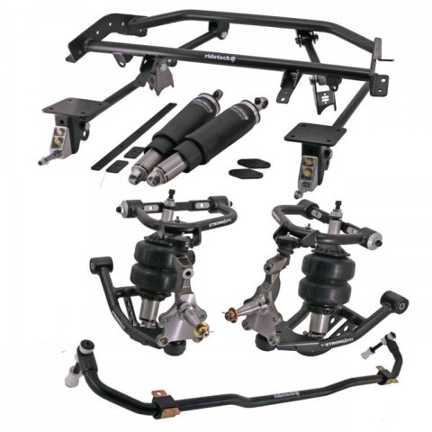 Ridetech 67-69 Camaro and Firebird TQ Air Suspension System (Bundled Kit)