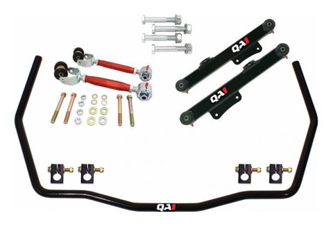QA1 79-93 Ford Mustang Level 1 Drag Kit w/o Shocks (1x qap5221, 1x qap5255, 1x qap52885)