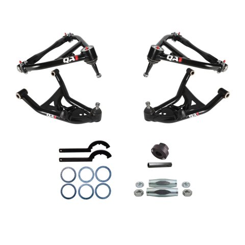 QA1 70-81 GM F-Body Level 2 Drag Kit 2.0 w/o Shocks (1x qap5252, 1x qap52918, 1x qap52920, 1x qap7888-109, 1x qapT114W)