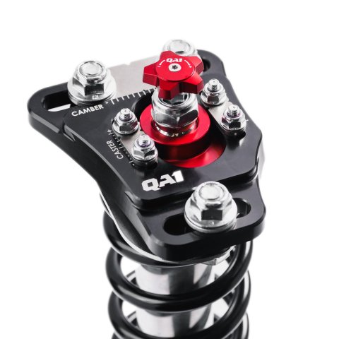 QA1 87-89 Ford Mustang Level 1 Handling Kit w/ Shocks (1x qap52891, 1x qapHS01-12200, 1x qapRCK52402)